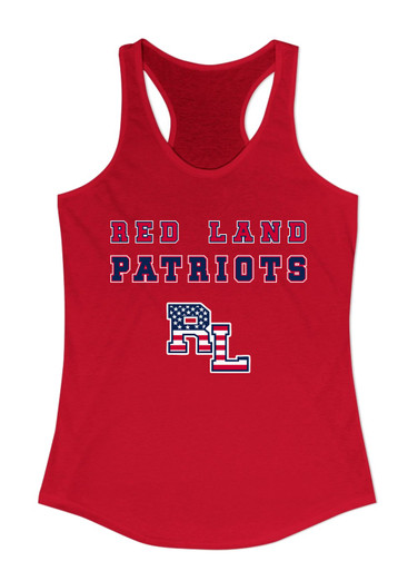 Red Land Patriots Spirit Women's Tank Top