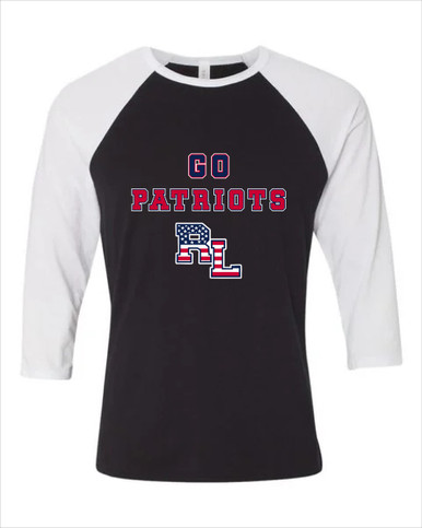 Red Land Patriots Go Team Women's Baseball T-Shirt