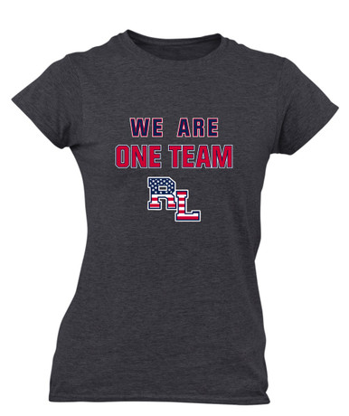 Red Land Patriots We Are One Team Women's Premium SS T-Shirt