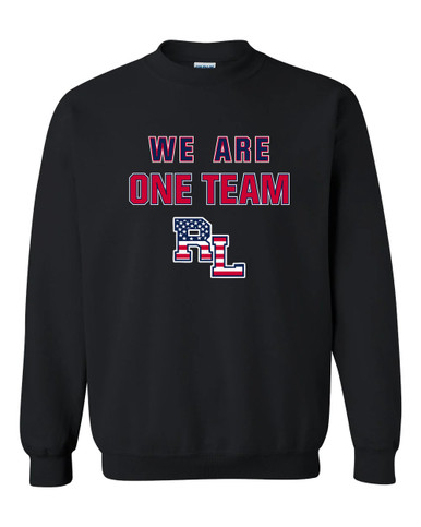 Red Land Patriots We Are One Team Men's Sweatshirt