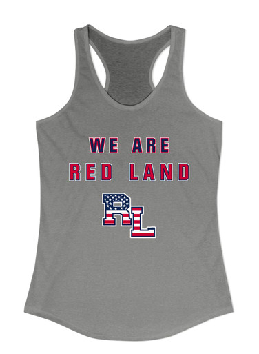 Red Land Patriots We Are Women's Tank Top