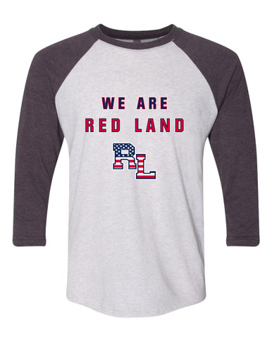 Red Land Patriots We Are Men's Baseball T-Shirt