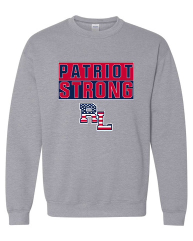 Red Land Patriots Strong #1 Men's Sweatshirt