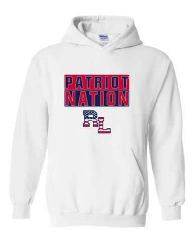 Red Land Patriots Nation #1 Men's Hoodie