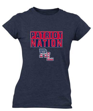 Red Land Patriots Nation #1 Women's Premium SS T-Shirt