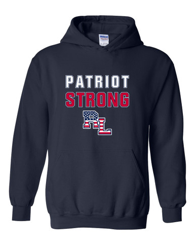 Red Land Patriots Strong #2 Men's Hoodie