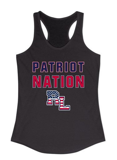 Red Land Patriots Nation #2 Women's Tank Top