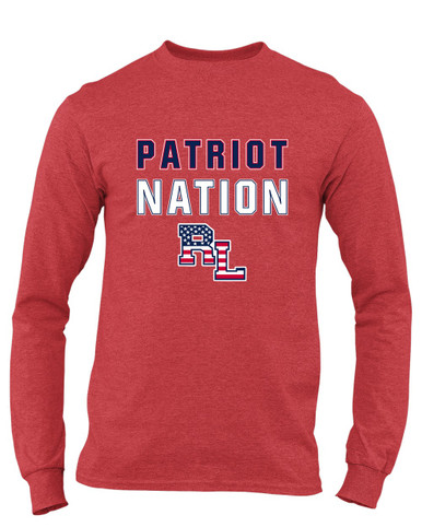 Red Land Patriots Nation #2 Men's Premium LS T-Shirt