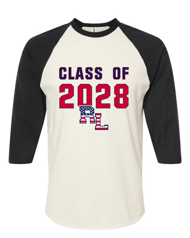 Red Land Patriots Class of 2028 Women's Baseball T-Shirt