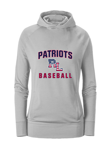 Red Land Patriots Baseball #1 Women's Hoodie