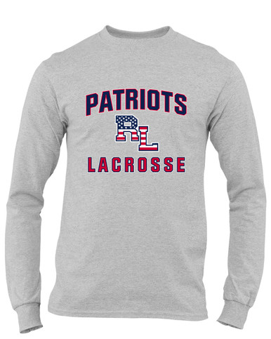 Red Land Patriots Lacrosse Men's LS T-Shirt