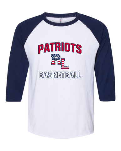 Red Land Patriots Basketball #1 Women's Baseball T-Shirt