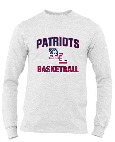 Red Land Patriots Basketball #1 Men's Premium LS T-Shirt
