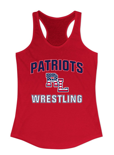 Red Land Patriots Wrestling Women's Tank Top