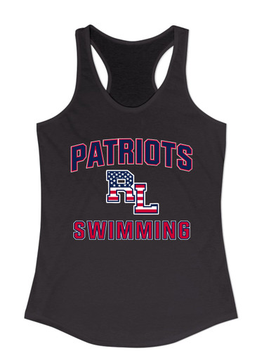 Red Land Patriots Swimming Women's Tank Top