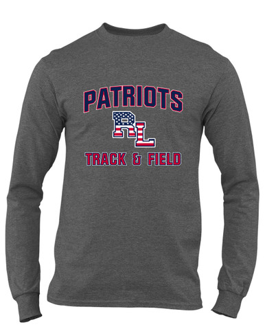 Red Land Patriots Track & Field Men's Premium LS T-Shirt