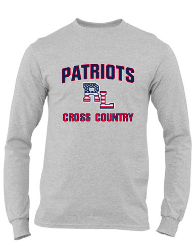 Red Land Patriots Cross Country Men's LS T-Shirt