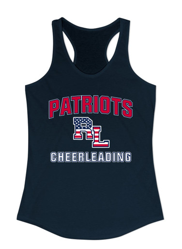 Red Land Patriots Cheerleading Women's Tank Top