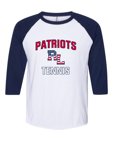 Red Land Patriots Tennis Men's Baseball T-Shirt