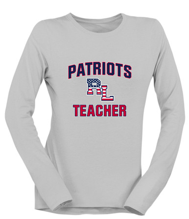 Red Land Patriots Teacher Women's LS T-Shirt
