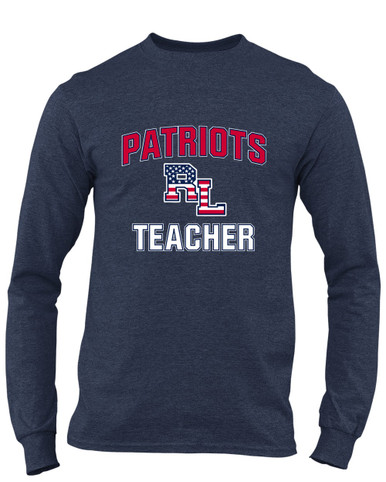 Red Land Patriots Teacher Men's Premium LS T-Shirt