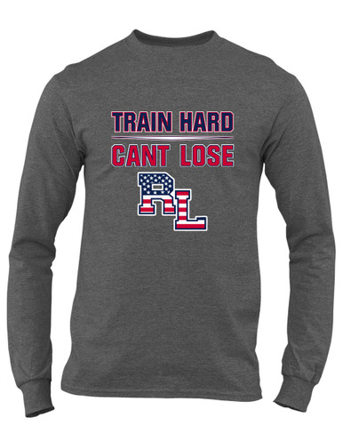 Red Land Patriots Train Hard, Can't Lose Men's Premium LS T-Shirt