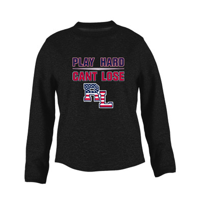 Red Land Patriots Play Hard, Can't Lose Women's Sweatshirt