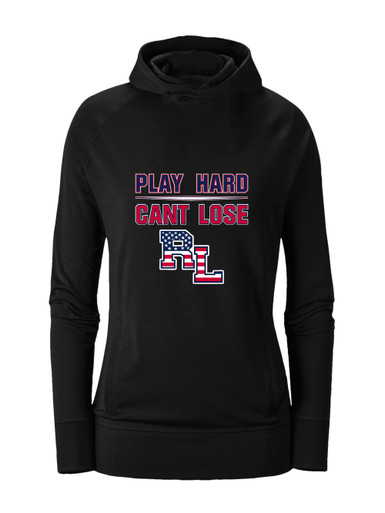 Red Land Patriots Play Hard, Can't Lose Women's Hoodie