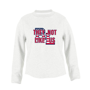 Red Land Patriots They Not Like Us #2 Women's Sweatshirt