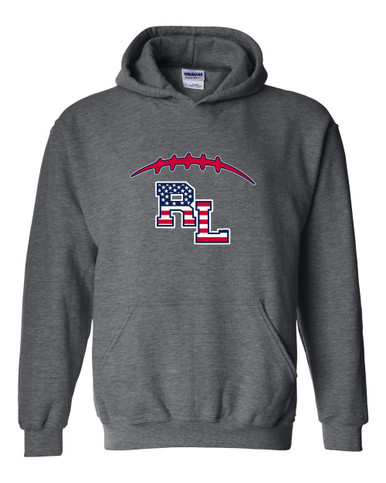 Red Land Patriots Football #2 Men's Hoodie