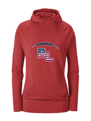 Red Land Patriots Football #2 Women's Hoodie