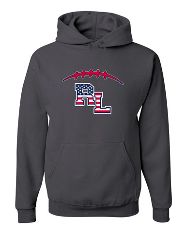 Red Land Patriots Football #2 Men's Premium Hoodie