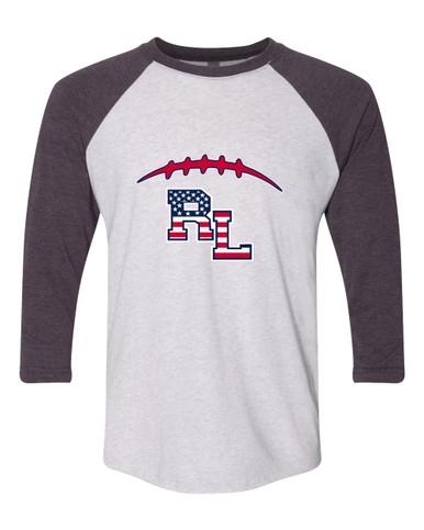Red Land Patriots Football #2 Men's Baseball T-Shirt
