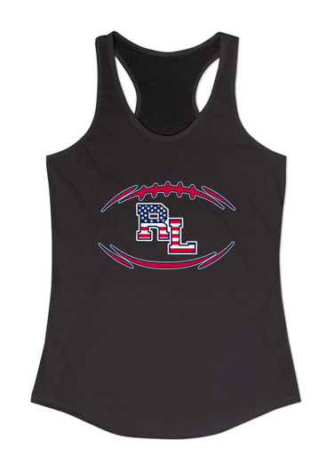 Red Land Patriots Football #3 Women's Tank Top