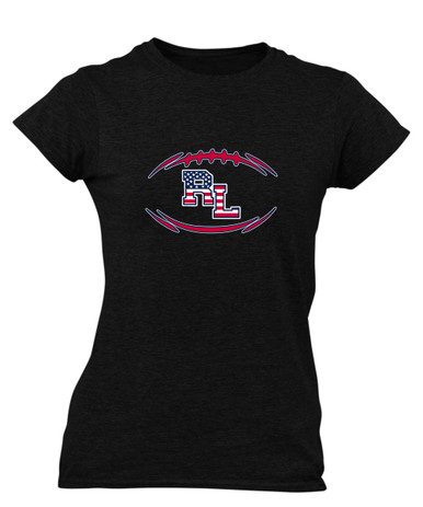Red Land Patriots Football #3 Women's SS T-Shirt