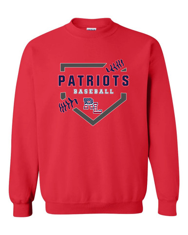 Red Land Patriots Baseball #2 Men's Sweatshirt