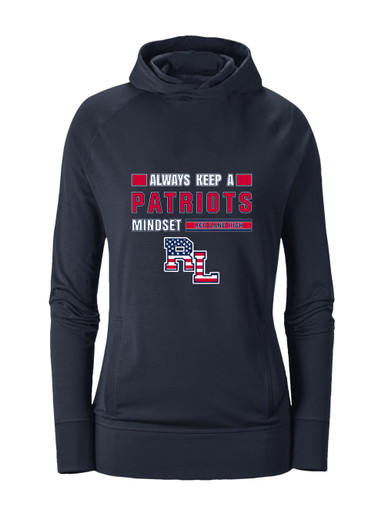 Red Land Patriots Mindset Women's Hoodie