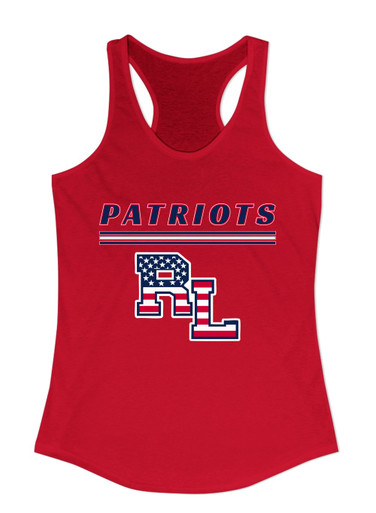 Red Land Patriots Mascot #8 Women's Tank Top