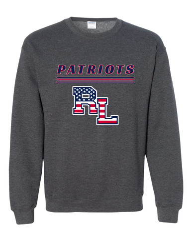 Red Land Patriots Mascot #8 Men's Sweatshirt
