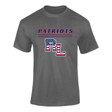 Red Land Patriots Mascot #8 Men's SS T-Shirt