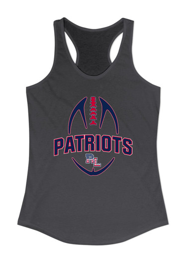 Red Land Patriots Football #5 Women's Tank Top