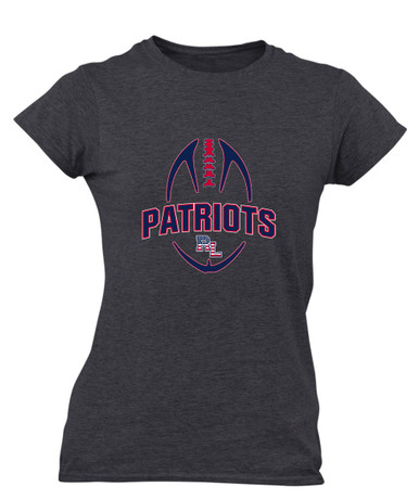 Red Land Patriots Football #5 Women's SS T-Shirt