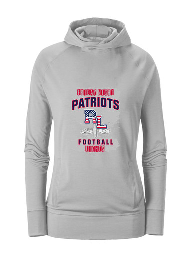 Red Land Patriots Football #6 Women's Hoodie