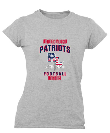 Red Land Patriots Football #6 Women's SS T-Shirt