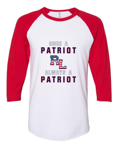 Red Land Patriots Once A Men's Baseball T-Shirt