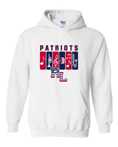 Red Land Patriots Band # 2 Men's Hoodie