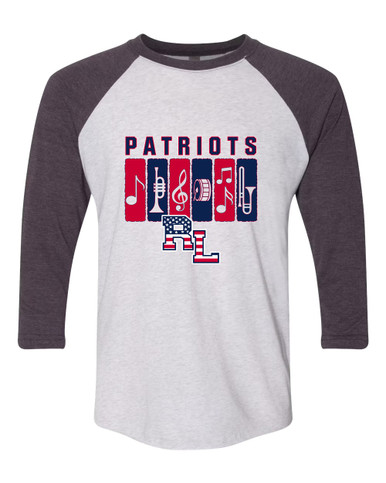 Red Land Patriots Band # 2 Women's Baseball T-Shirt