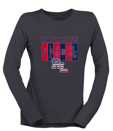 Red Land Patriots Band # 2 Women's Premium LS T-Shirt
