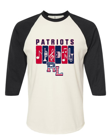 Red Land Patriots Band # 2 Men's Baseball T-Shirt