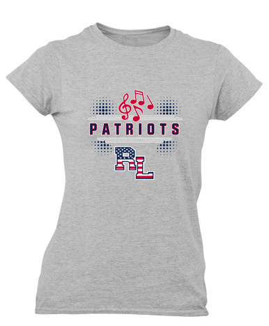 Red Land Patriots Band # 3 Women's SS T-Shirt